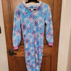 Bundle of Girls' One-Piece Sleepwear, Sequins Reindeer and Glittery Slippers